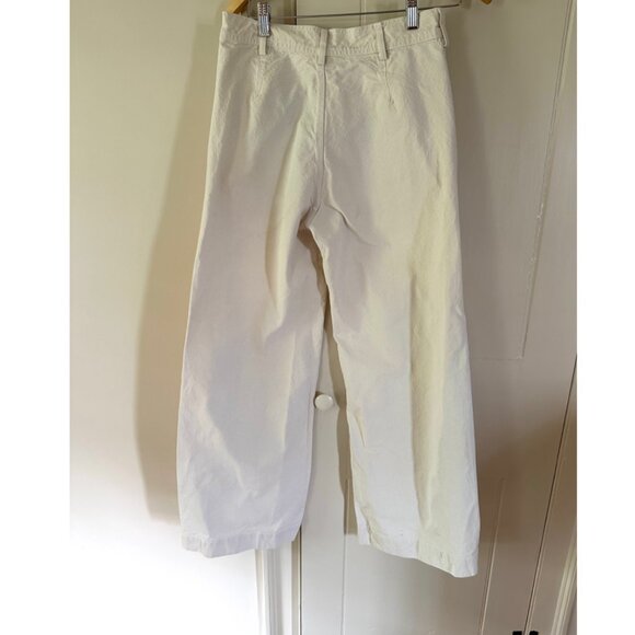 Jesse Kamm Sailor Pant in Natural size 10 - Picture 3 of 6